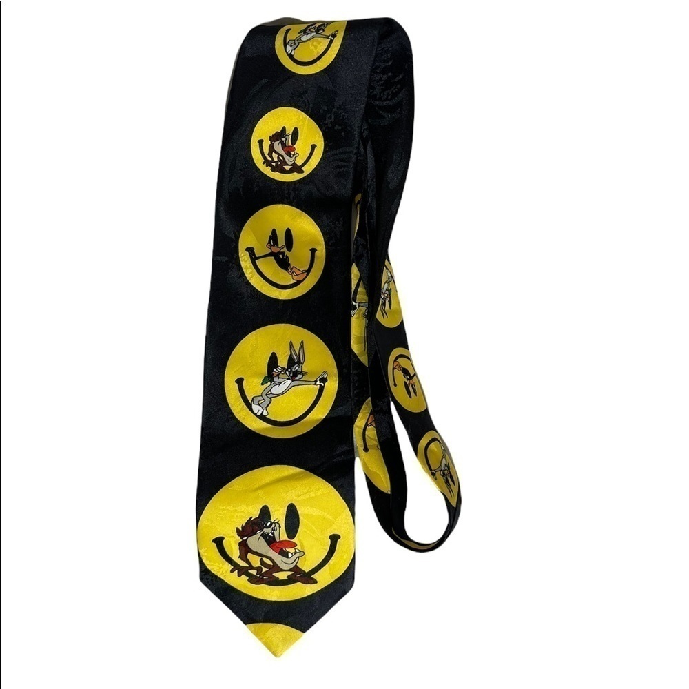 Vintage Looney Tunes Mania Looney Characters Tie
